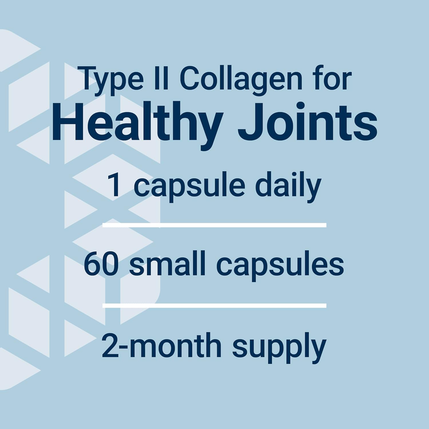 Life Extension Nt2 Collagen™, Joint Health Supplement For Joint Comfort & Mobility, Gluten-Free, Non-Gmo, 1 Daily, 60 Small Capsules : Health & Household