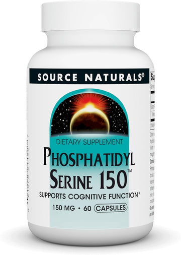 Source Naturals Phosphatidyl Serine, 60 Capsule