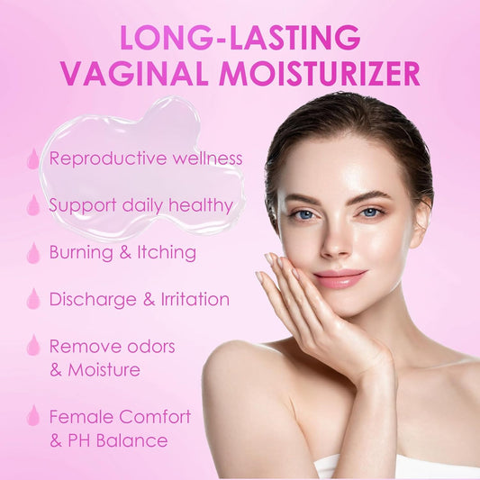 Vaginal Moisturizer Feminine Gel, Long-Lasting Dryness & Discomfort Relief - Remove Odors - PH Balance, 12 Packs 3.5g Pre-Filled Applicators