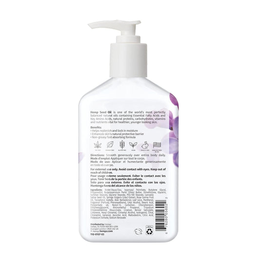 Hempz New Limited Edition Lilac Lotion, Hydrating Body Moisturizer For Body, Hands And Feet 8.5 Oz