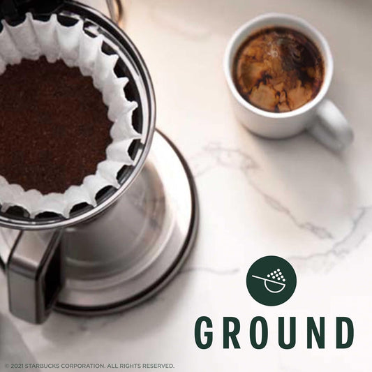 Starbucks Sumatra Dark Roast Ground Coffee, 18 Ounce (Pack of 1)