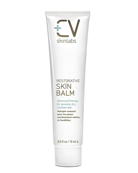 Cv Skinlabs Restorative Skin Balm For Dry Cracked Skin (0.5 Fl Oz.) : Health & Household