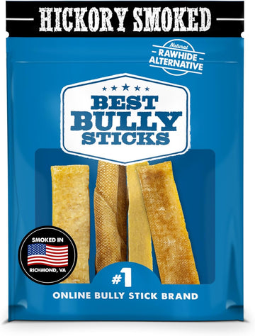 Premium Hickory Smoked 100% Natural Himalayan Yak Cheese For Dogs - No Additives, Lactose Free, Vegetarian Yak Bones For Dogs - Yak Cheese Himalayan Dog Chews Large, Long-Lasting Chews - Large 4 Pack
