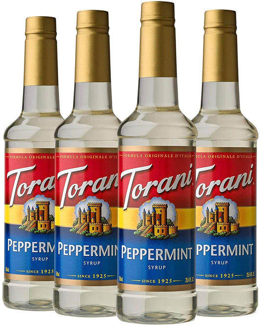 Torani Syrup, Peppermint, 25.4 Ounces (Pack Of 4)