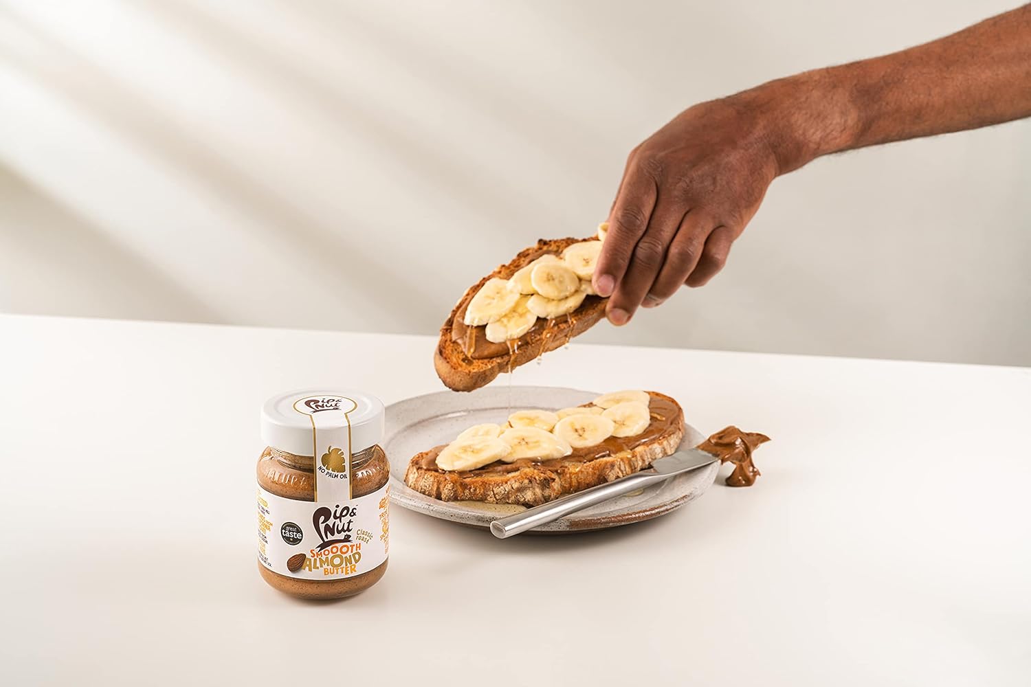 Pip & Nut Smooth Almond Butter, 170g : Amazon.co.uk: Grocery