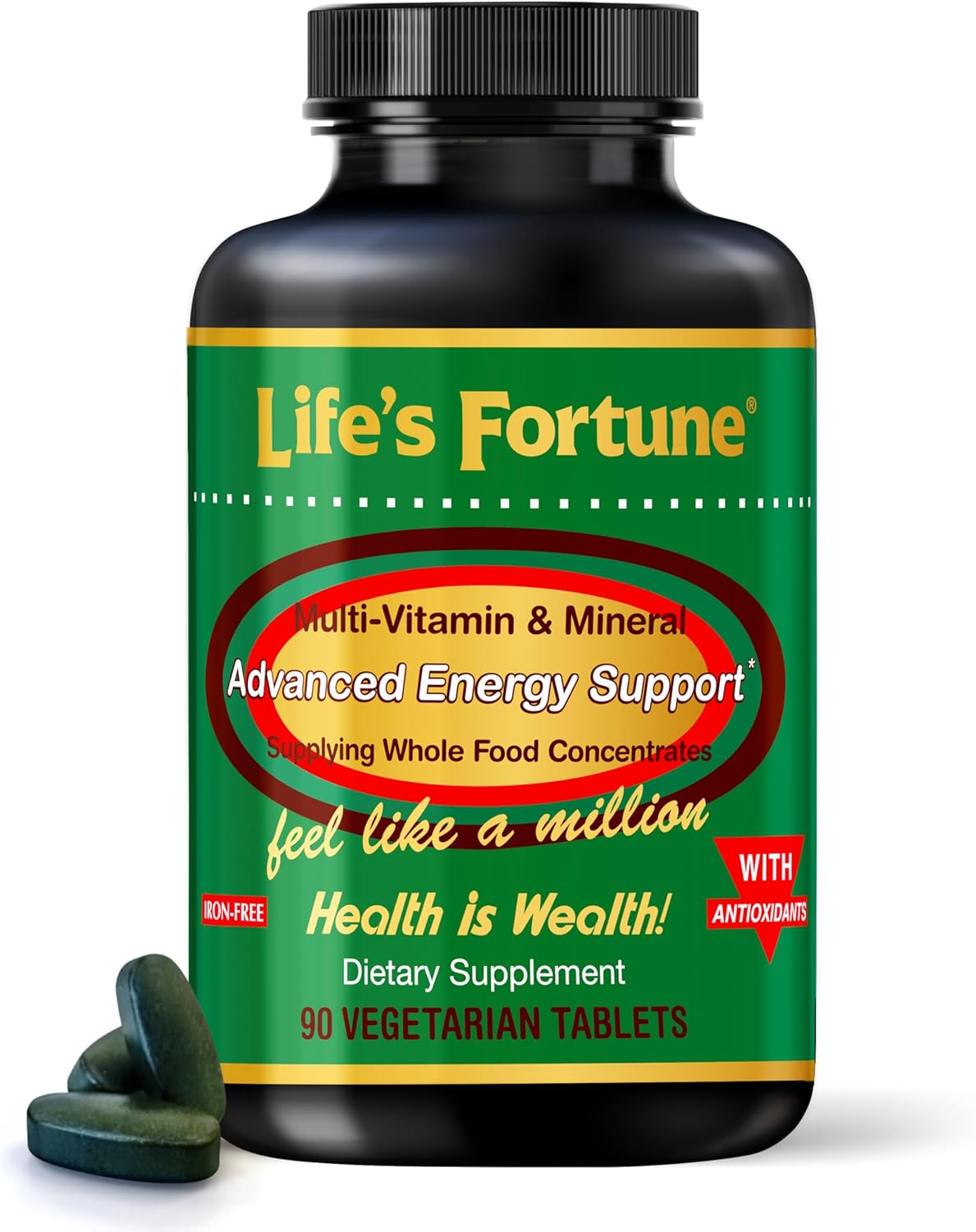 Life'S Fortune Liquid Multivitamin For Adults Men & Women, Teens – High Absorption Daily Vitamins – Trace Minerals, Amino Acids With Biotin, L-Arginine, Potassium – Tropical Flavor, Sugar Free, 32 Oz