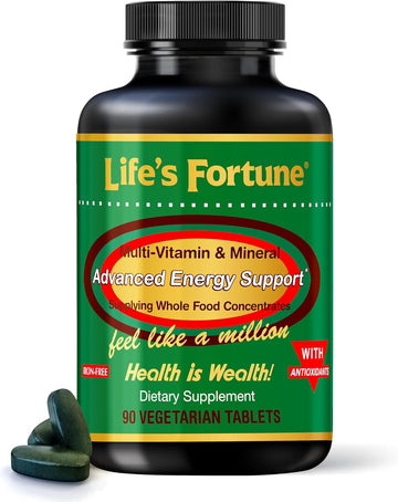 Life'S Fortune Liquid Multivitamin For Adults Men & Women, Teens – High Absorption Daily Vitamins – Trace Minerals, Amino Acids With Biotin, L-Arginine, Potassium – Tropical Flavor, Sugar Free, 32 Oz