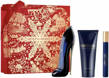 Carolina Herrera Good Girl Eau De Parfum 80Ml Gift Set 2024 (Contains 80Ml Edp, 100Ml Body Lotion And 10Ml Travel Spray)