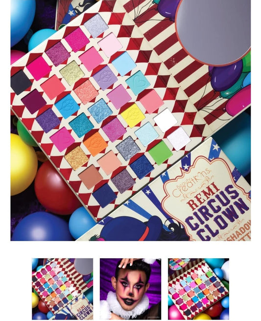 Remi Circus Clown Eyehadow Palette : Beauty & Personal Care