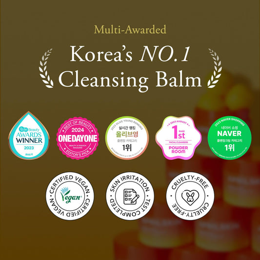 Aprilskin Carrotene Ipmp Hydromelt Cleansing Balm, 3.04 Fl.Oz, Noncomedogenic, Grapefruit Peel Oil, O-Cymen-5-Ol Helps Reduce Blackheads & Breakouts, For Sensitive & Oily Skin, Korean Skincare