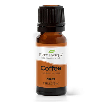 Plant Therapy Coffee Essential Oil 100% Pure, Undiluted, Natural Aromatherapy, Therapeutic Grade 10 Ml (1/3 Oz)