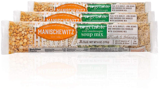 Manischewitz Cello Vegetable with Mushrooms Soup Mix 6oz (3 Pack) Reduced Sodium : Grocery & Gourmet Food