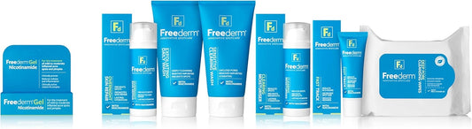 Freederm Exfoliating Daily Face Wash For Spot Prone Skin To Remove Excess Oil And Dirt. Prevents Spots. With Niacinamide, 150Ml Tube
