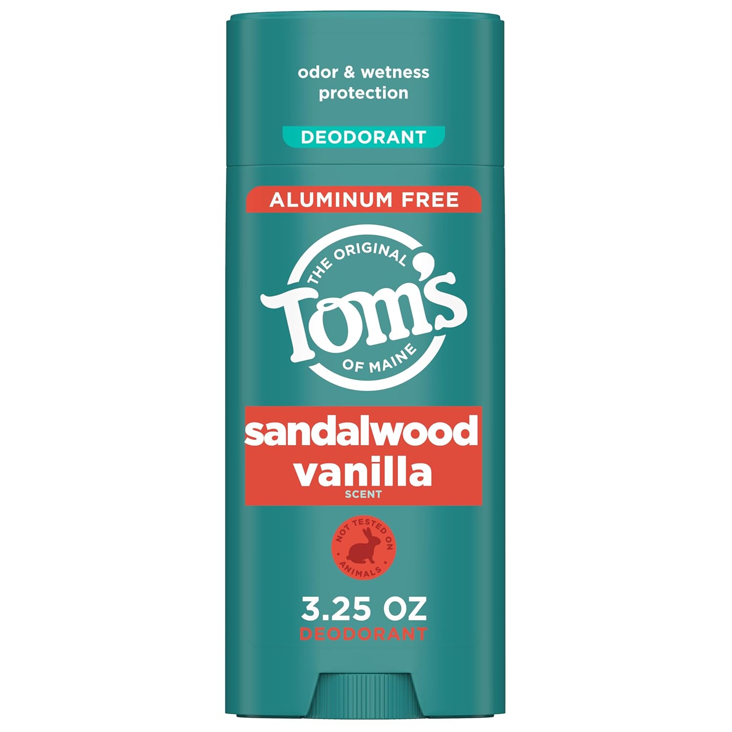 Tom’S Of Maine Sandalwood Vanilla Natural Deodorant For Men And Women, Aluminum Free, 3.25 Oz