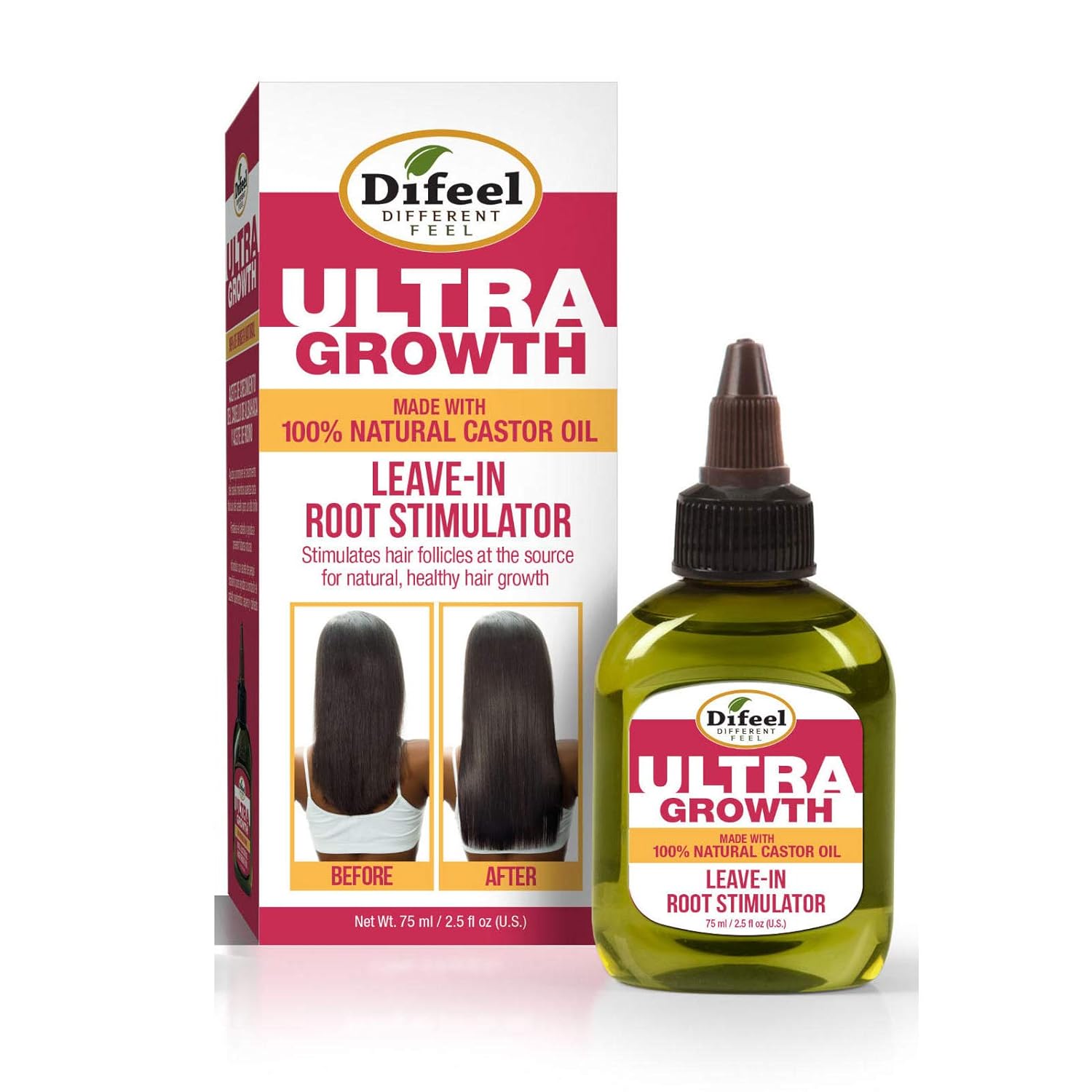 Difeel Ultra Growth Leave-In Root Stimulator 2.5 Oz