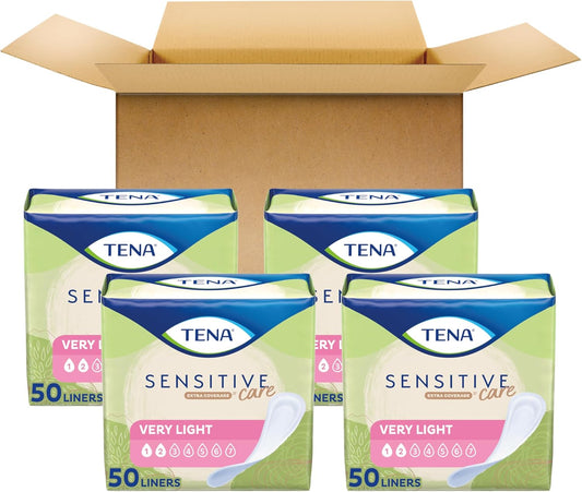 Tena Incontinence Pads, Bladder Control & Postpartum For Women, Very Light Absorbency, Extra Coverage, Intimates - 200 Count