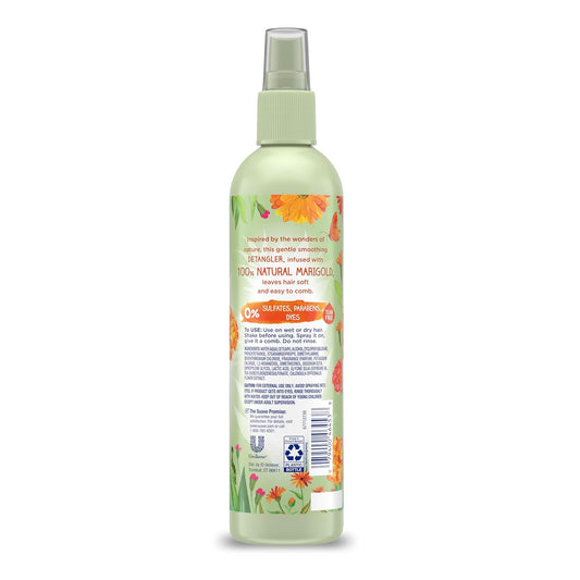 Suave Kids Detangler Spray, Natural Marigold – Tear-Free Hair Detangler Spray for Kids Hair Care, 10 Oz Ea (Pack of 2)
