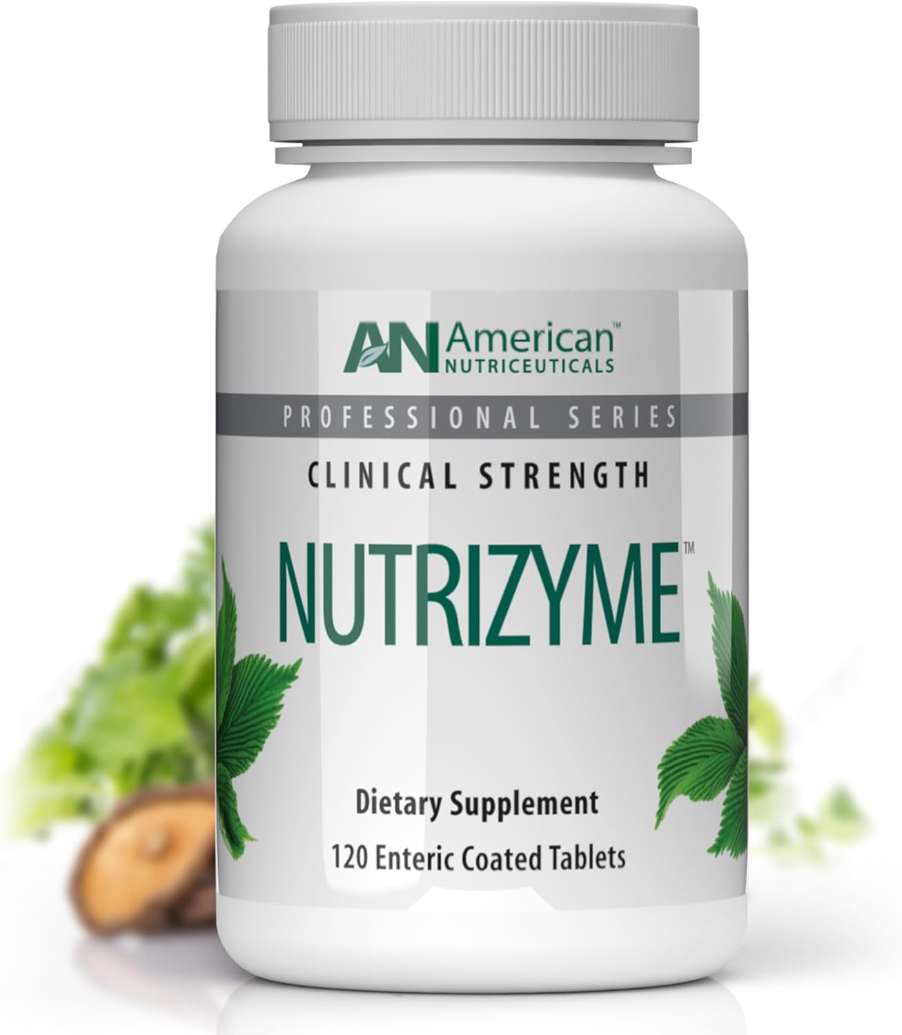 American Nutriceuticals – Nutrizyme – 120 Tablets – Professionally Formulated Proteolytic Enzyme Complex – Supports Immunity, Circulation & Metabolic Balance