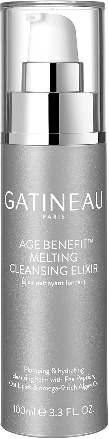 Gatineau - Age Benefit Melting Cleansing Elixir (100Ml), Hydrating Face Cleanser For Dry Skin, With Natural Retinol Alternative (100Ml)