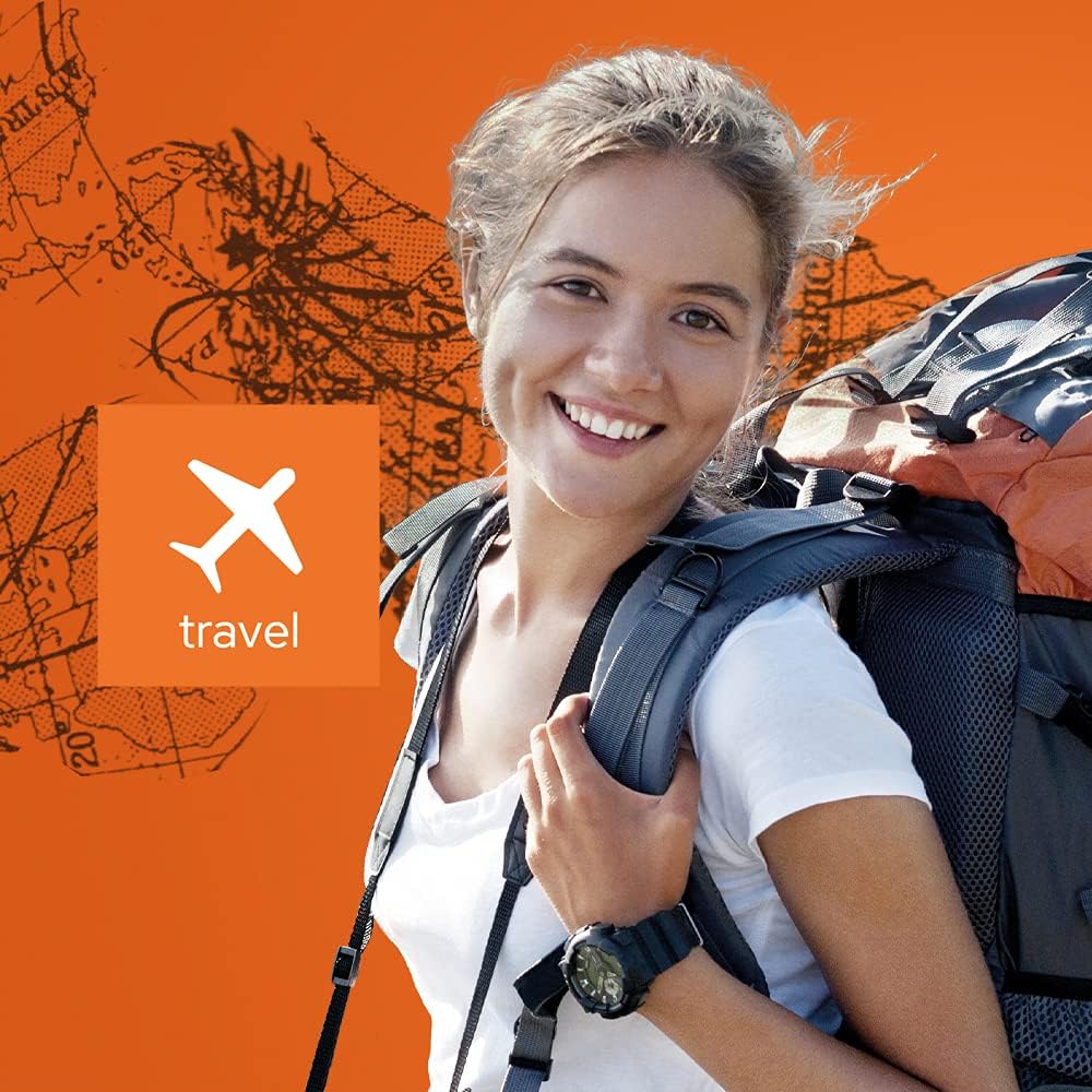 Pluggerz Earplugs Travel - 2 Pairs (S/M M/L) - Reusable - Soft & Comfortable - Filtered - 27 Db - Flying - Traveling - Reduces Air Pressure - Prevents Ear Pain