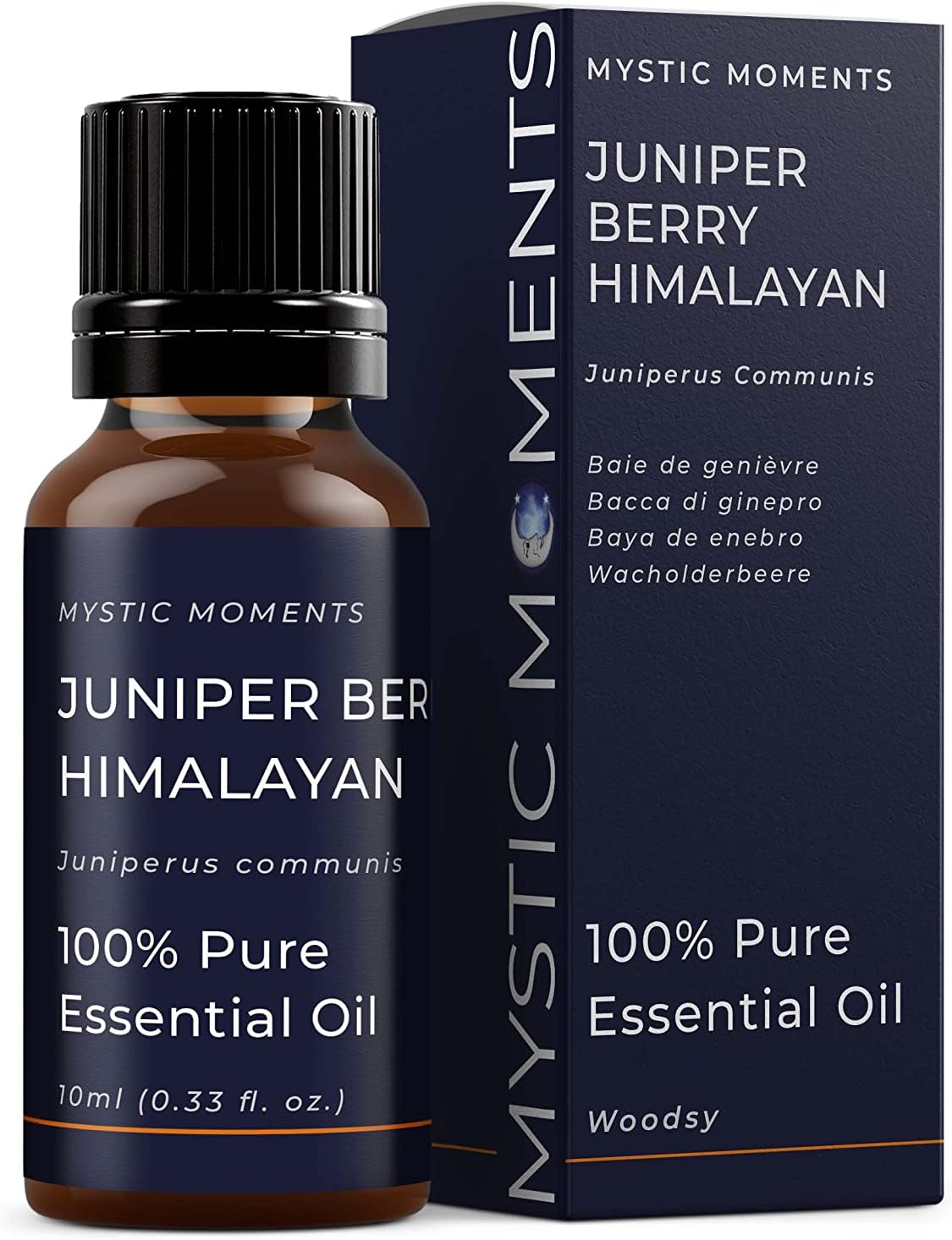 Mystic Moments | Juniper Berry Himalayan Essential Oil 50Ml - Pure & Natural Oil For Diffusers, Aromatherapy & Massage Blends Vegan Gmo Free