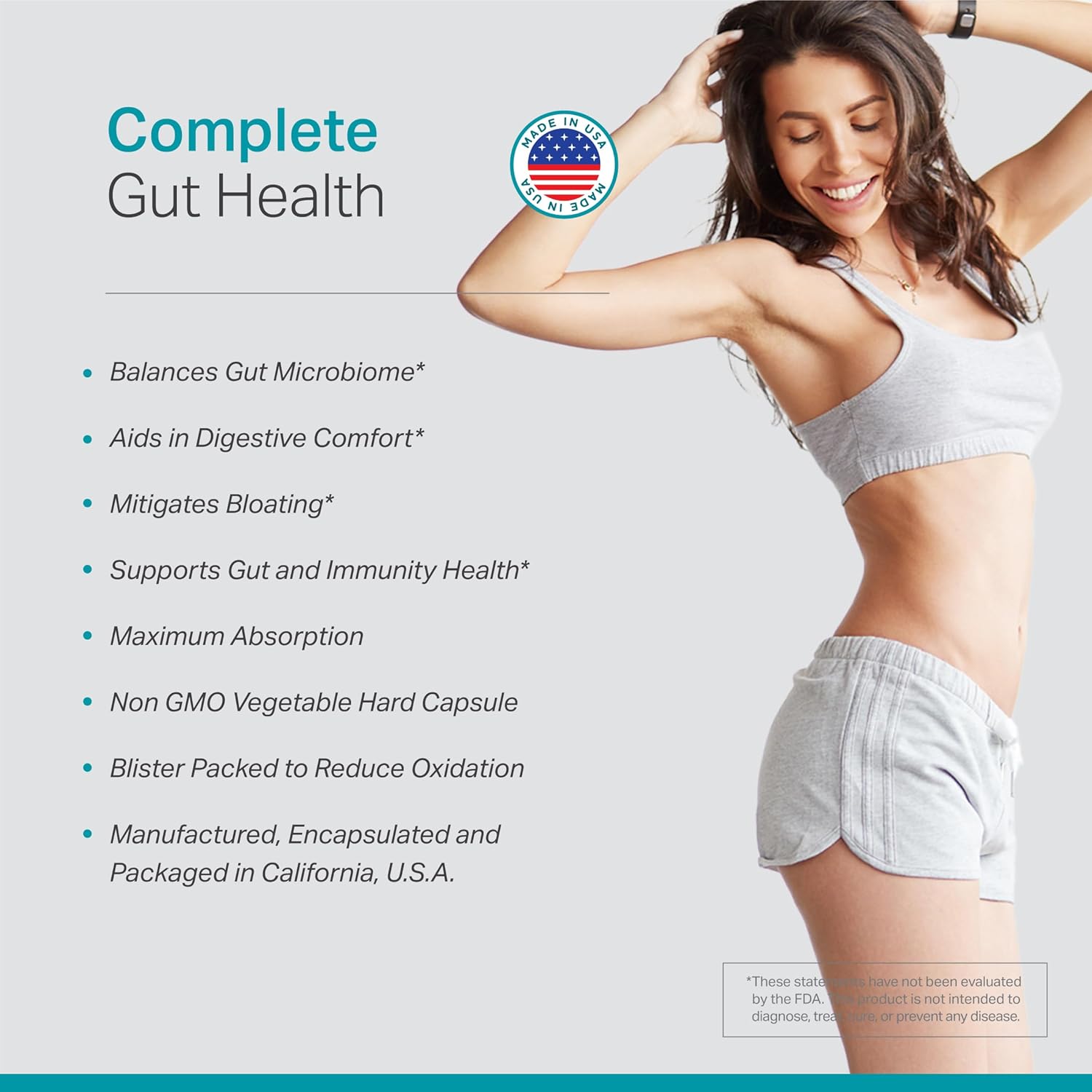 Complete Probiotic Blend: 5-In-1 Digestive Enzymes, Zinc, Postbiotic, Prebiotics And Probiotics For Women & Men, Provitalize For Women Digestive & Gut Health | 10 Strains 20 Billion Cfu, 60Ct Softgels : Health & Household