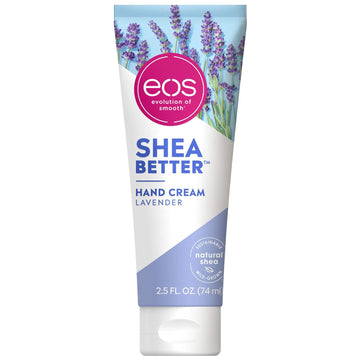 Eos Shea Better Hand Cream - Lavender | Natural Shea Butter Hand Lotion And Skin Care | 24 Hour Hydration With Shea Butter & Oil | 2.5 Oz,2040870