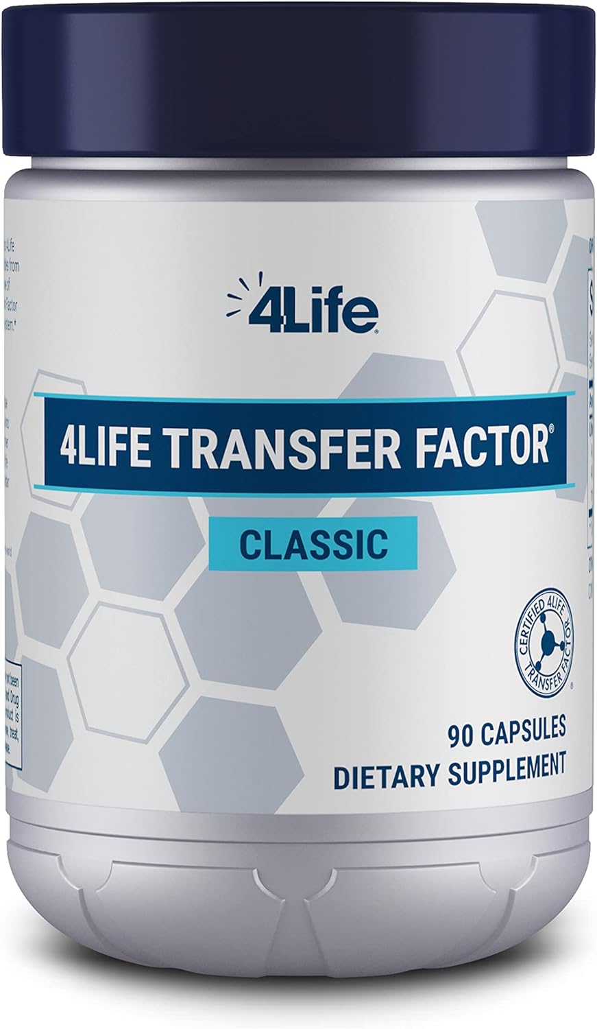 4Life Transfer Factor Classic - Immune System Support Featuring Transfer Factor from Cow Colostrum - 90 Capsules