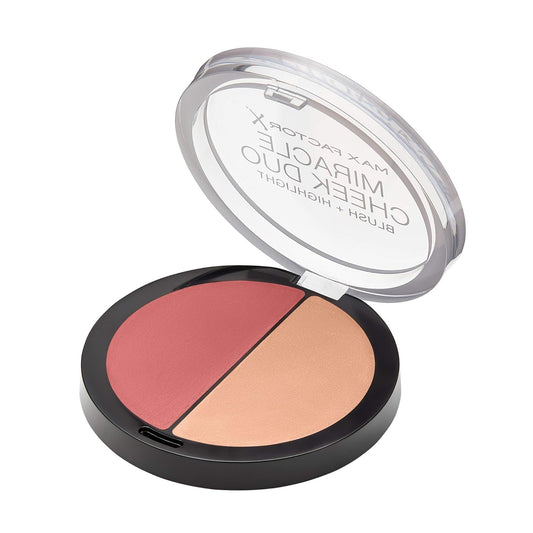 Max Factor Miracle Cheek Duo, 20 Brown Peach And Champagne, 11G