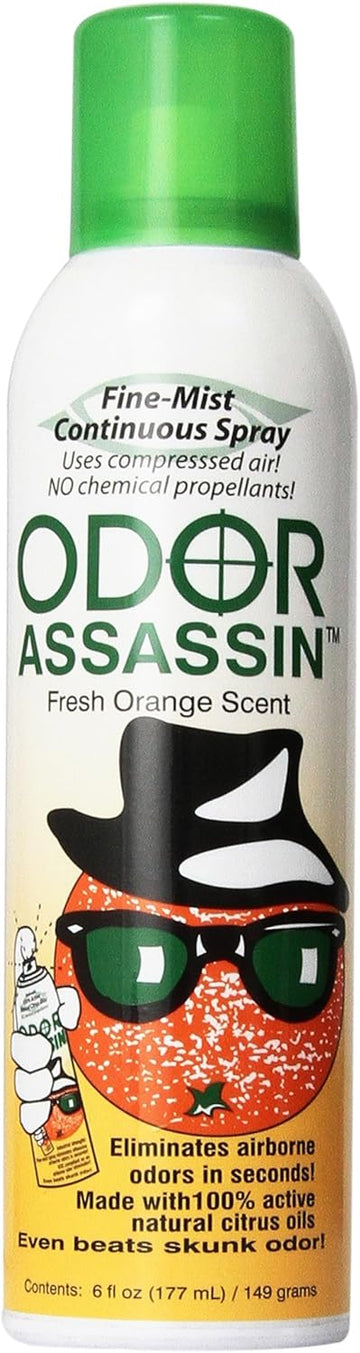 Jay 124947 Odor Assassin, 6 oz, Orange