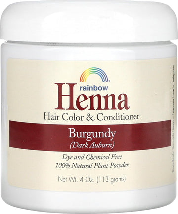 Rainbow Research Henna Hair Color And Conditioner Persian Red, 4 Ounce