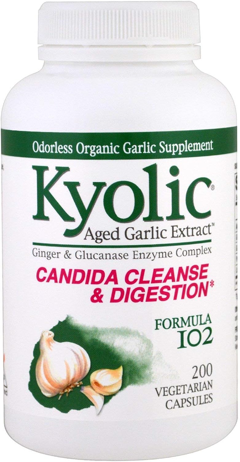 Kyolic #102 Garlic W/Enzyme Veg 200 Cap