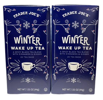 Trader Joe'S - Winter Wake Up Tea 20 Tea Bags Net Wt.1.55 Oz - 2-Pack_Ab