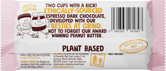 Pip And Nut Limited Edition Dark Chocolate Espresso Peanut Butter Cup With Grind 15 X 34G