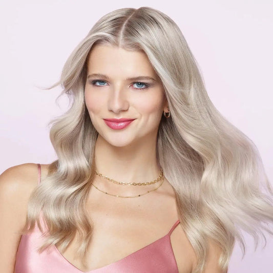 Paul Mitchell Platinum Blonde Purple Toning Spray, Cools Brassiness, Eliminates Warmth, For Color-Treated Hair + Naturally Light Hair Colors 5.1 Fl. Oz