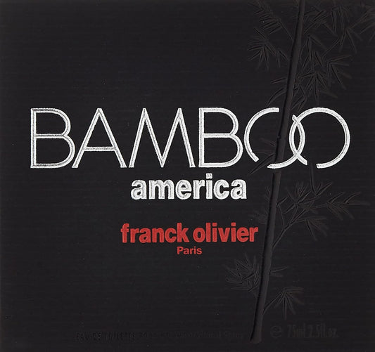 Bamboo By Franck Olivier For Men Eau De Toilette Spray 3.4 Oz