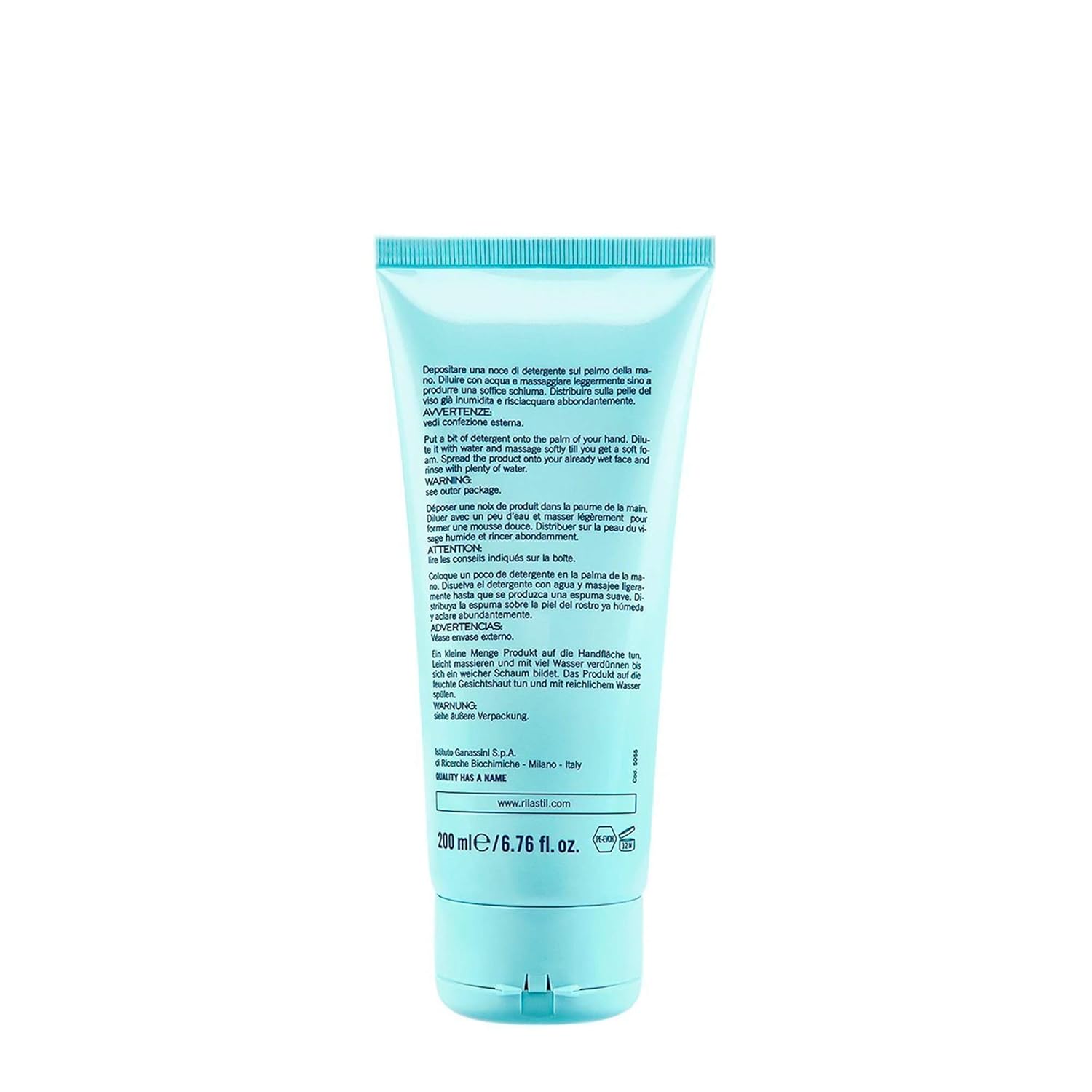 Rilastil Aqua Face Cleanser - 200 Ml