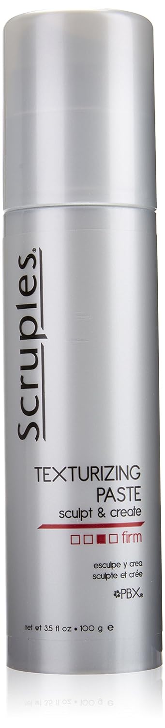 Scruples Texturizing Hair Paste - Creative Sculpting Clay for Extreme Volume - Improves Separation, Control & Hair Texture - Firm + Pliable Hold for All Hair Types (3.5 oz) : Beauty & Personal Care