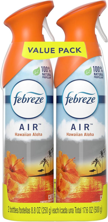 Febreze® AIR Freshener, Hawaiian Aloha, 17.6 Oz, Pack Of 2