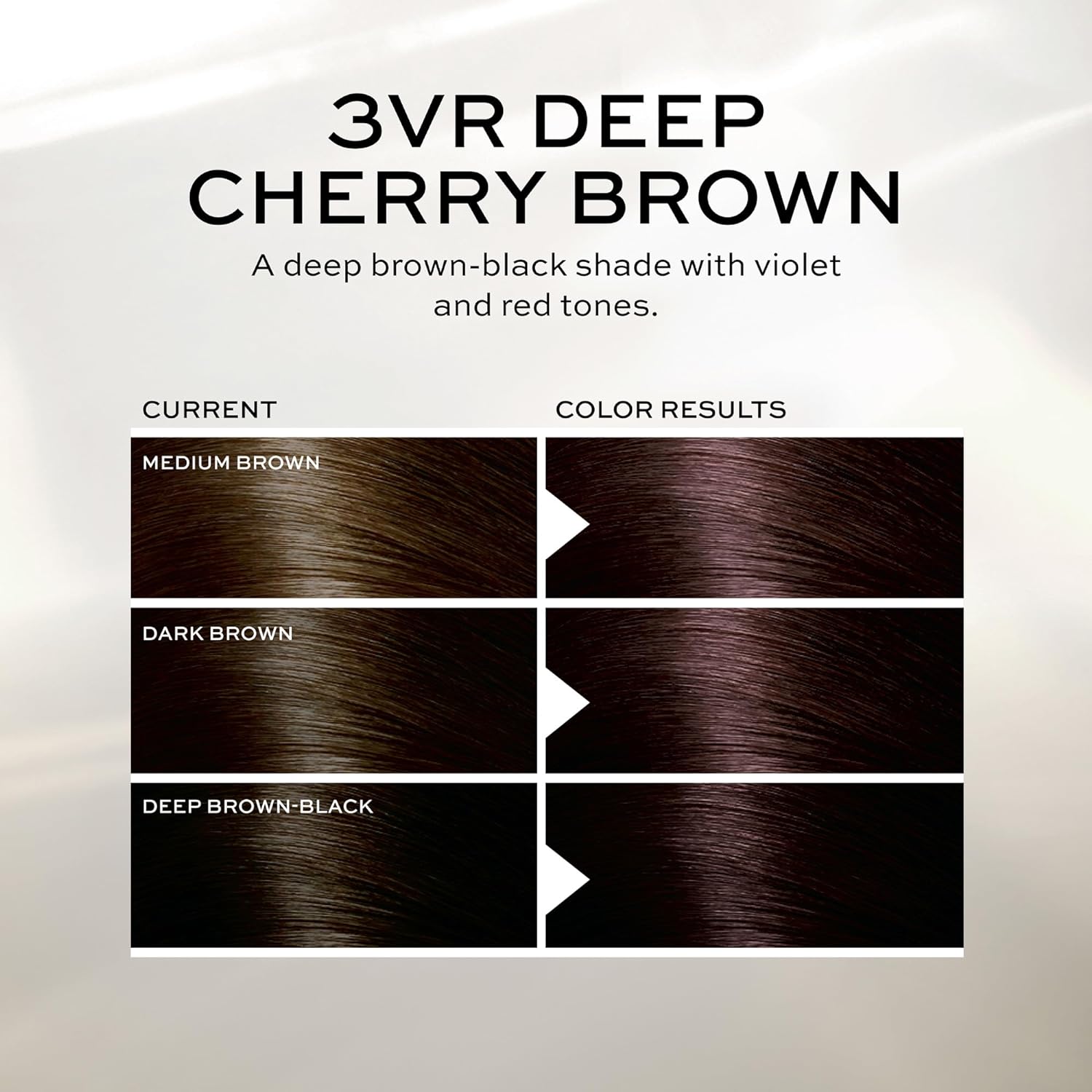 John Frieda Brown Permanent Precision Hair color Foam Hair Dye, Deep Cherry Brown Hair Color, 3VR Deep Cherry Brown Foam Hair Color, 1 Application : Chemical Hair Dyes : Beauty & Personal Care