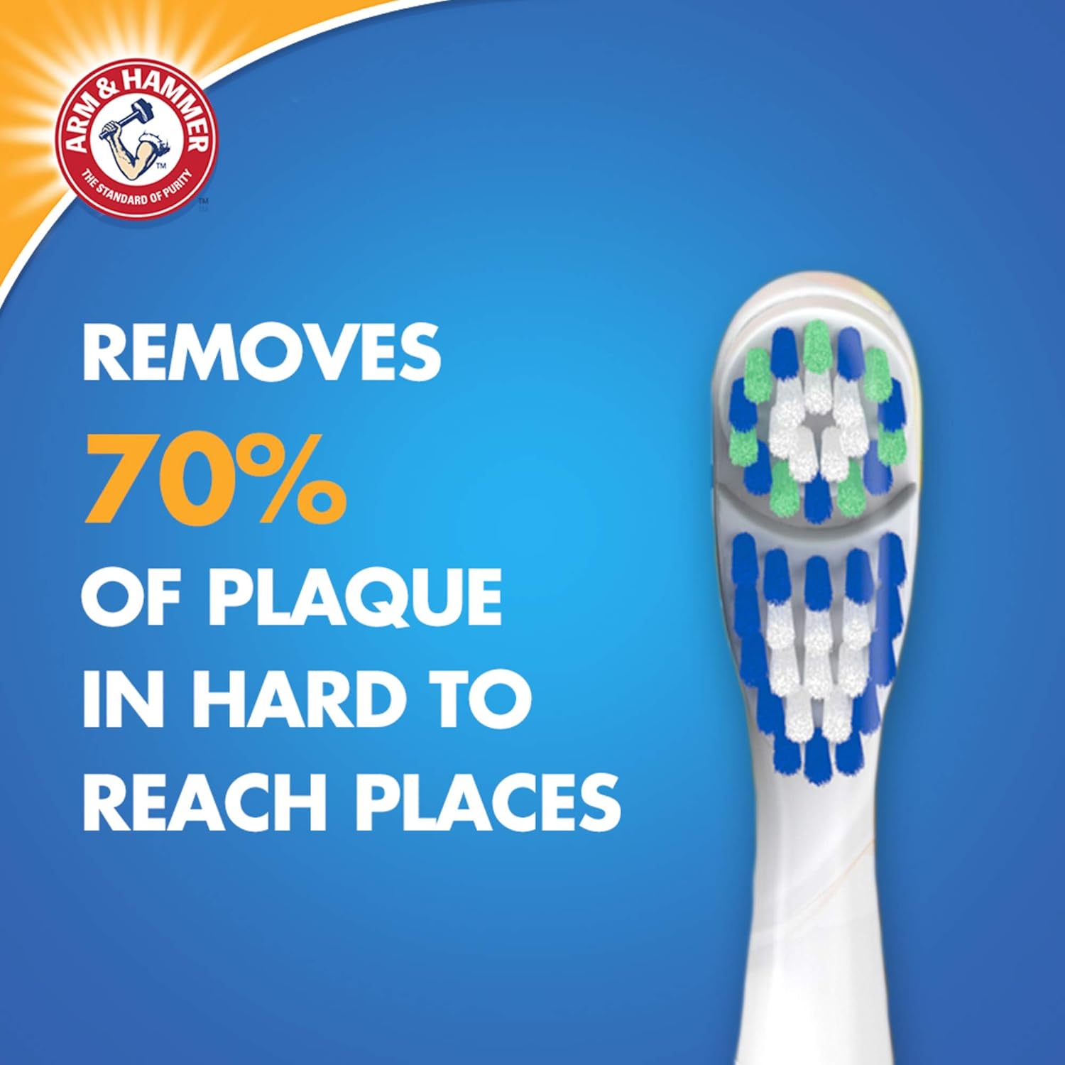 Spinbrush ARM & HAMMER Spinbrush PRO+ Extra White Battery-Operated– Spinbrush Battery Powered Toothbrush Removes 100% More Plaque- Soft Bristles -Batteries Included : Everything Else