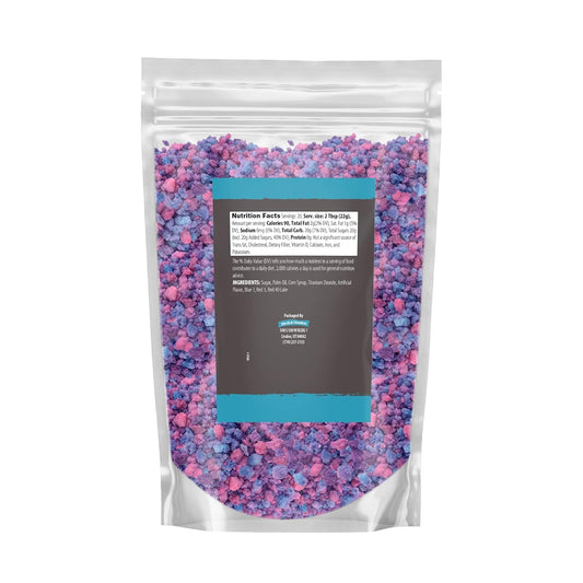 Birch & Meadow 1Lb Of Cotton Candy Crunch, Ice Cream Topping, Dessert Topper