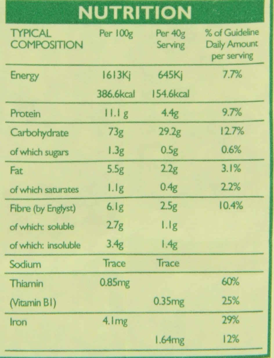 Flahavan'S Organic Irish Porridge Oats, 500 Gr : Grocery & Gourmet Food