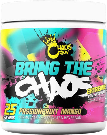 Chaos Crew Bring The Chaos Passion Fruit Mango, 372 Gram