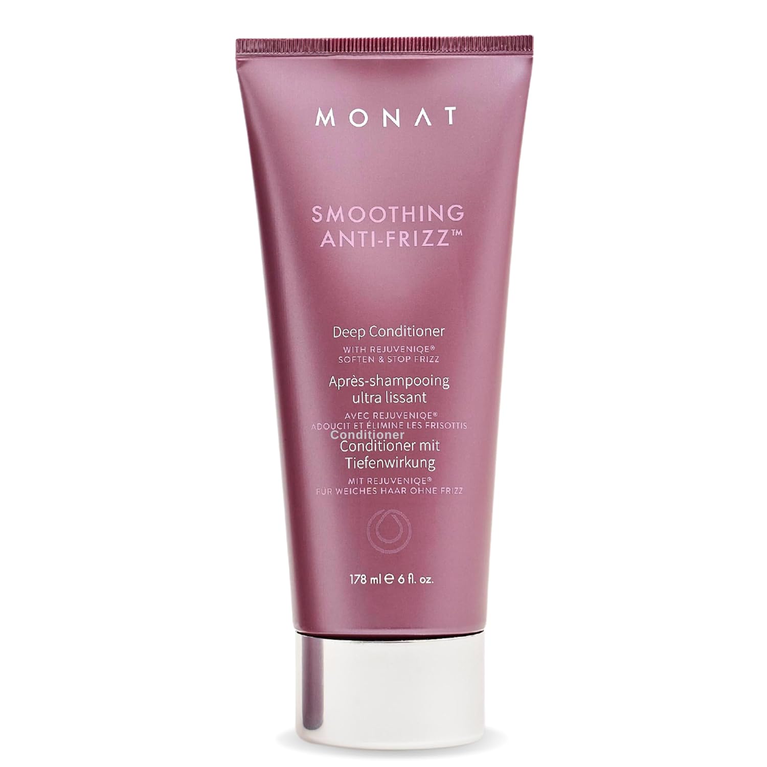 MONAT Smoothing Anti-Frizz™ Deep Conditioner - with Rejuveniqe® Anti Frizz Hair Products/Long-Lasting Frizz Control Hair Care Products, Deep Conditioner for Damaged Hair - Net Wt. 178 ml / 6 fl. oz
