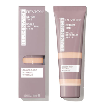 Revlon Illuminance Tinted Serum, Triple Hyaluronic Acid, Evens Out Skin Tone Over Time And Hydrates All Day, Spf 15, 113 Ivory Beige, 0.94 Fl Oz