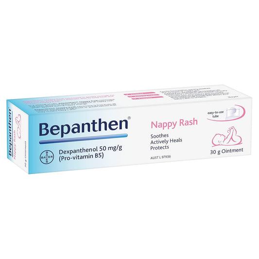 Bepanthen Nappy Rash Diaper Barrier Protection Ointment 30G