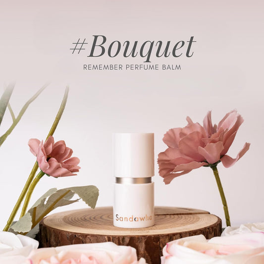 Skincure Remember Perfume Balm 5.6G (Bouquet)- Korean Skincare Solid Perfume Stick With Natural Ingredients, Long-Lasting Floral Scent
