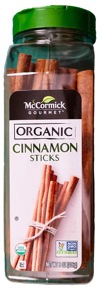 Mccormick Organic Cinnamon Sticks, 8 Ounce