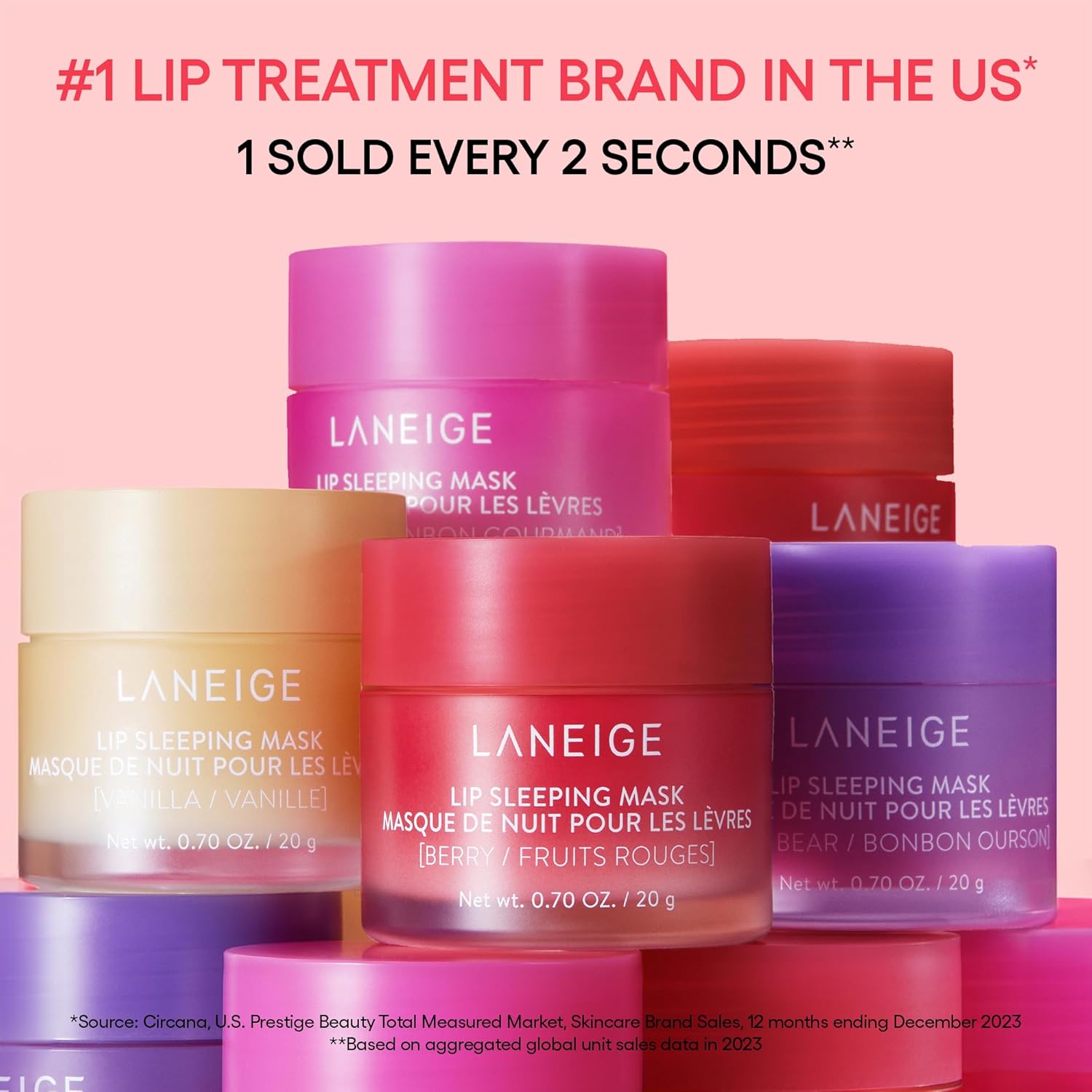 Laneige Good Night Bundle: Lip Sleeping Mask & Water Sleeping Mask Bundle With Vitamin C, Murumuru Seed & Shea Butter & Squalane To Hydrate, Nourish & Visibly Smooth : Beauty & Personal Care
